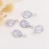 En stock circonitas en forma de anillo colgantes diy orejeras collares accesorios materiales corazón gota gota gota accesorios Item Picture